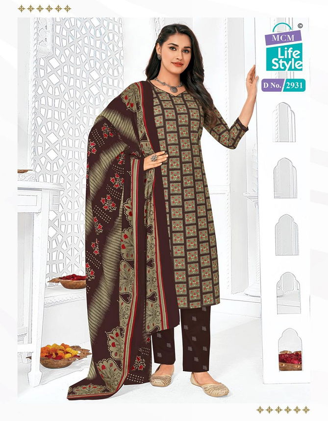 Priyalaxmi Vol 29 By Mcm Printed Cotton Dress Material Exporters In India